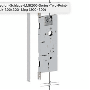 Allegion/Schlage LM9200 Series Two-Point Lock