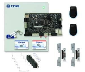 CDVI A22BDS – 2-Door Nano Reader and Door Strike Kit