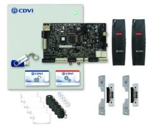 CDVI A22DGDS – 2-Door DGLPFNWLC Reader and Door Strike Kit