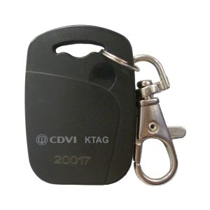 CDVI KTAG25 – Black Key Ring Badge