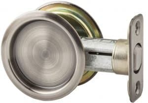 Weiser Round Pocket Door Lock