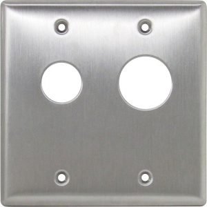 Camden CM-3200 & CM-3500 Series Stainless Steel, 2 Gang, Flush Mount