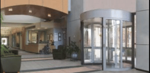 Assa Abloy Two-Wing High Capacity Revolving Door