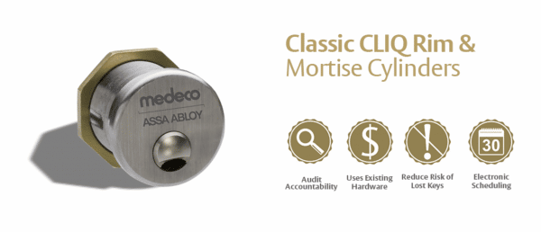 Classic CLIQ Rim amp Mortise Electronic Cylinders