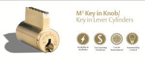 M³ Key in Lever/Knob