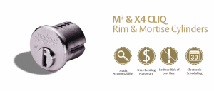 M³ & X4 CLIQ Rim & Mortise Cylinders