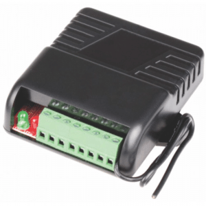 Seco-Larm 2-Channel RF Receiver, 11~24 VAC/DC, 315MHz, two relays