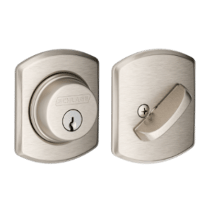 Single Cylinder Deadbolt with Greenwich trim