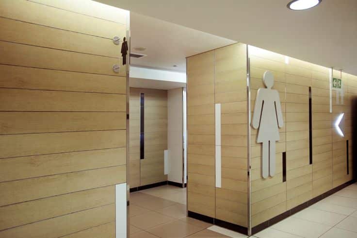 barrier free washrooms