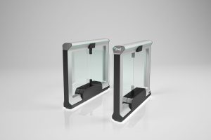 EZ Lane SL1000 Swing Glass Optical Turnstile