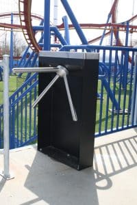 LC100 FastTurn Waist High Turnstile